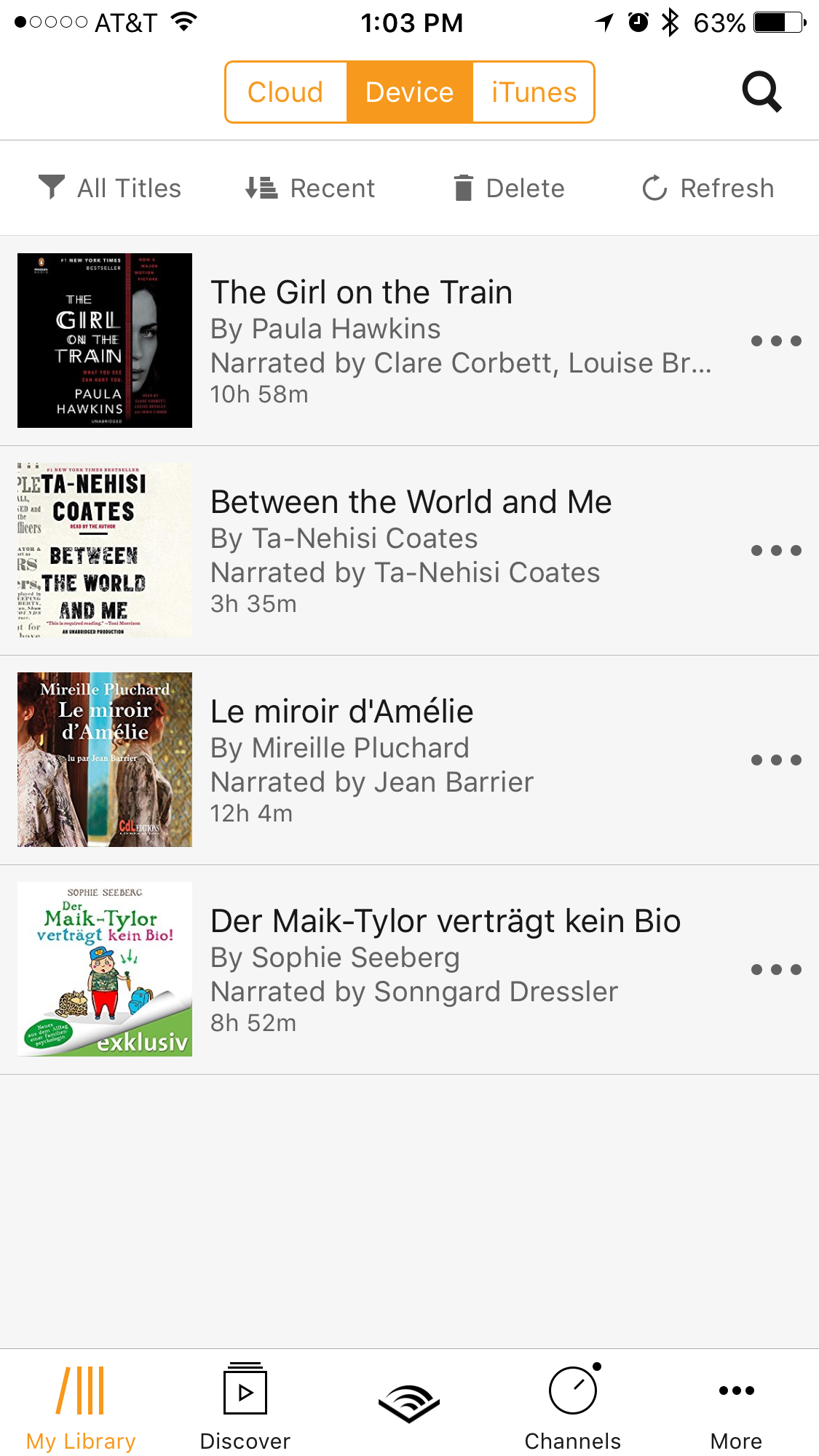 Audible for iPhone